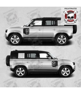 2020 Defender 110 & 90 side vent "Max Wade" STICKERS