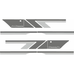 Discovery series 1 replacement side Stripes AUTOCOLLANT