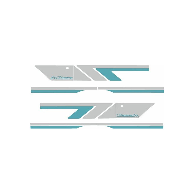 Discovery series 1 replacement side Stripes AUTOCOLLANT