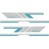Discovery series 1 replacement side Stripes ADESIVI