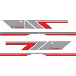 Discovery series 1 replacement side Stripes ADESIVOS