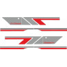 Discovery series 1 replacement side Stripes STICKER