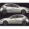 Mazda 2 Demio side Stripes ADESIVI