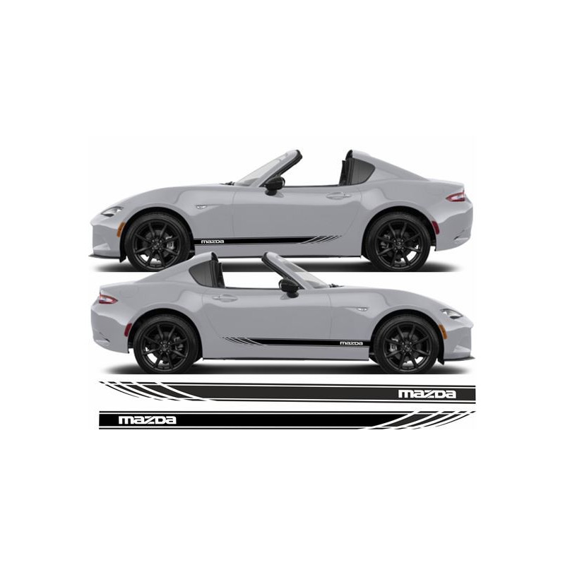 Mazda MX-5 side Stripes AUTOCOLLANT