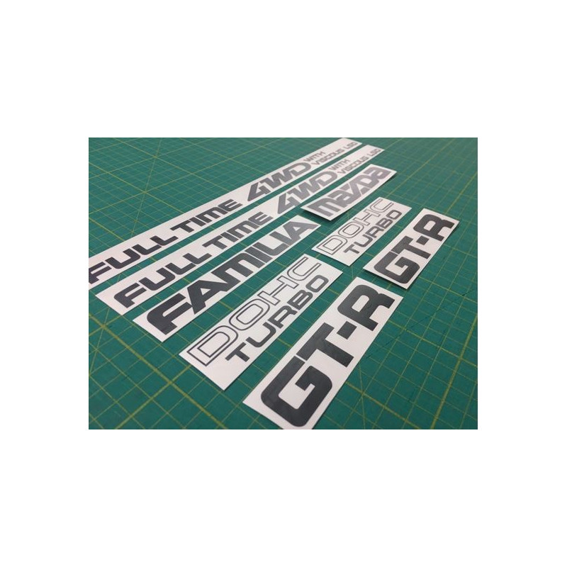 Mazda Familia 323 GT-R ADESIVI