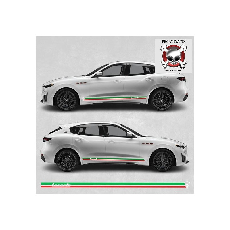 Maserati Levante side Stripes AUFKLEBER