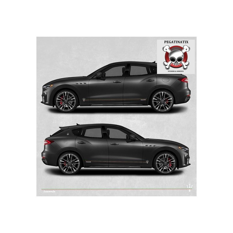 Maserati Levante side Stripes AUFKLEBER