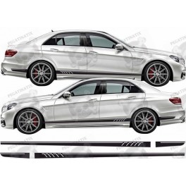 Mercedes E63 AMG side Stripes STICKERS