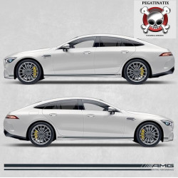 mercedes GT63 AMG side Stripes AUFKLEBER