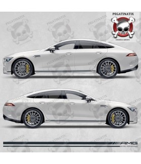 mercedes GT63 AMG side Stripes STICKER (Compatible Product)
