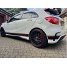 Mercedes A45 Edition 1 panel fit side Stripes AUTOCOLLANT