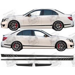 mercedes C63 AMG Edition 507 side Stripes STICKERS
