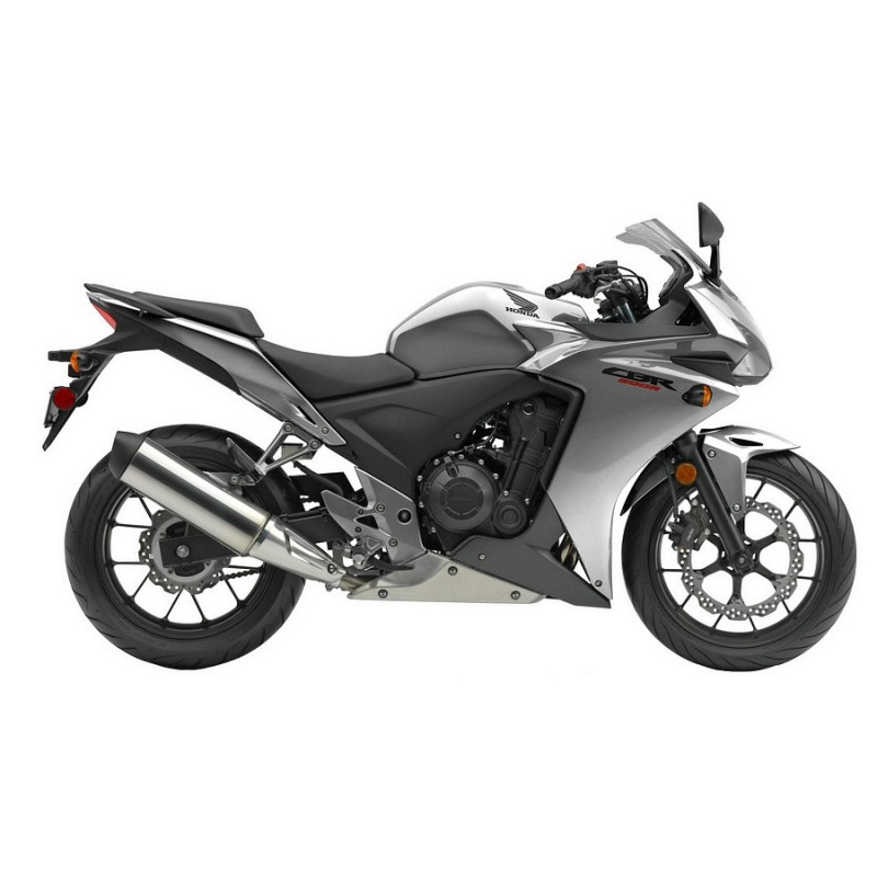 Honda CBR 500R YEAR 2015 SILVER DECALS