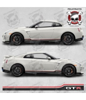 NISSAN GTR side Stripes STICKERS (Compatible Product)