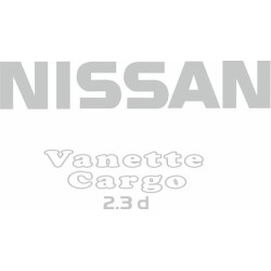 Nissan Vanette Cargo 2.3d ADHESIVO