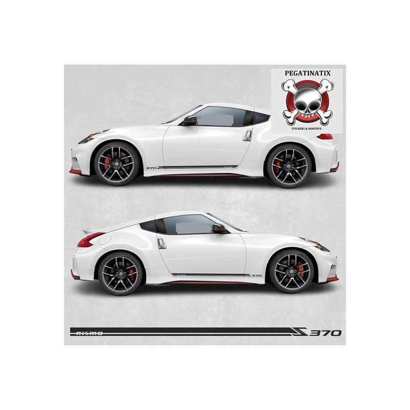 nissan 370Z Nismo side Stripes AUTOCOLLANT