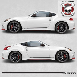 Nissan 370Z Nismo side Stripes AUFKLEBER
