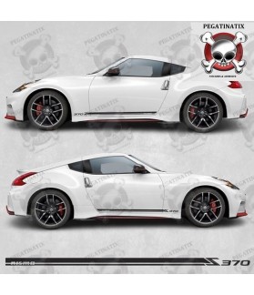 Nissan 370Z Nismo side Stripes ADHESIVO (Producto compatible)