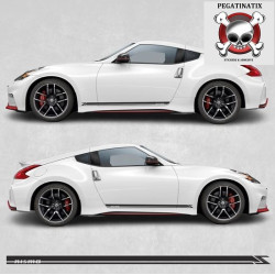 Nissan 370Z Nismo side Stripes AUFKLEBER
