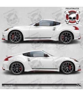 nissan 370Z Nismo side Stripes STICKERS (Compatible Product)