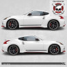 Nissan 370Z Nismo side Stripes ADHESIVO