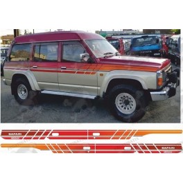 Nissan safari Patrol 1990 -1991 Stripes ADHESIVO