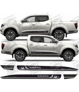 Nissan Navara side Graphics AUFKLEBER (Kompatibles Produkt)