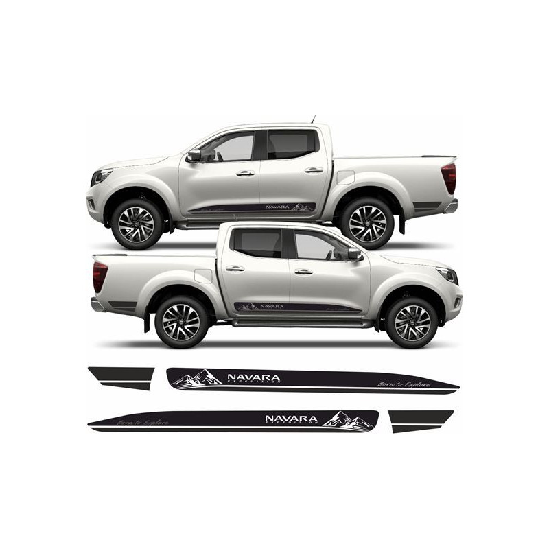 Nissan Navara side Graphics AUTOCOLLANT
