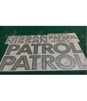 Nissan Patrol Graphics STICKERS (Compatible Product)