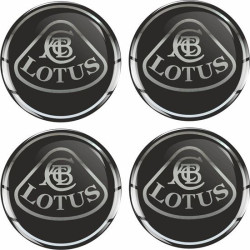 LOTUS Wheel centre Gel Badges Adesivi x4