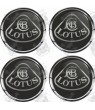 LOTUS Wheel centre Gel Badges Badges adesivos x4