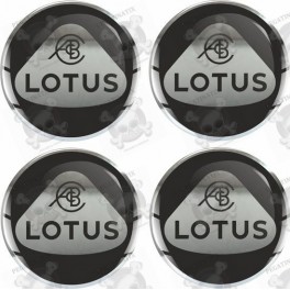LOTUS Wheel centre Gel Badges Autocollant x4