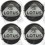 LOTUS Wheel centre Gel Badges Adhesivos x4 (Producto compatible)