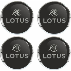 LOTUS Wheel centre Gel Badges Aufkleber x4