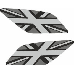 Lotus Exige S series 3 rear Wing GB Flag ADESIVI