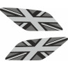 Lotus Exige S series 3 rear Wing GB Flag ADESIVI
