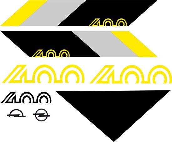 Stickers Opel Manta B 400