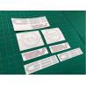 Opel Kadett E GSi 16 Valve restoration Badges Adesivi