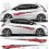 Peugeot 208 side stripes adesivi (Prodotto compatibile)