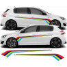 Peugeot 308 PTS Rallye Stripes adhesivos