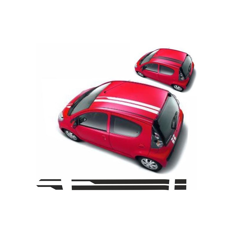 Citroen C1 / Peugeot 107 OTT Stripes adesivos