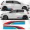 Peugeot 308 PTS Rallye rear Stripes aufkleber (Kompatibles Produkt)