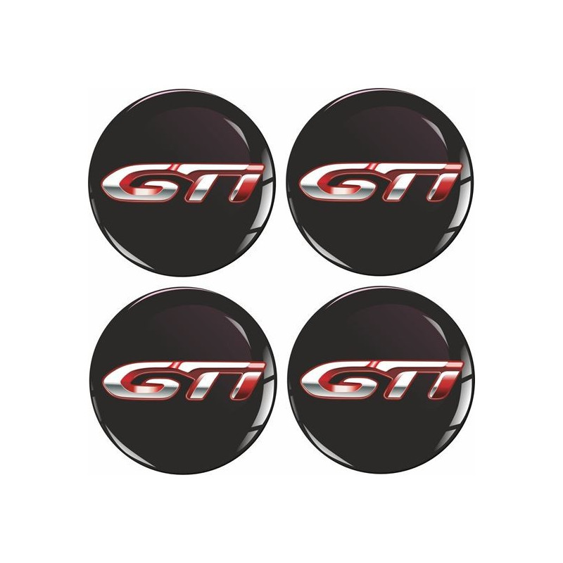 Peugeot Wheel centre Gel Badges Aufkleber x4