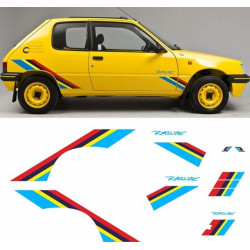 Peugeot 205 Rallye decals