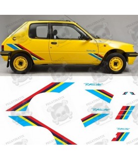 Peugeot 205 Rallye stickers (Compatible Product)