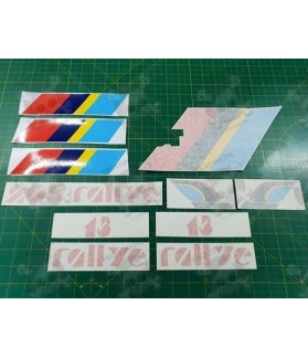 Peugeot 205 Rallye decals (Compatible Product)