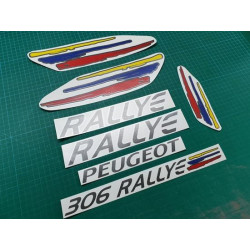 Peugeot 306 Rallye aufkleber