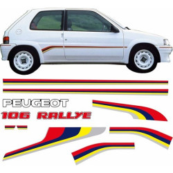 Peugeot 106 Rallye Stripes autocollant