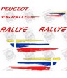 Peugeot 106 Rallye Stripes autocollant