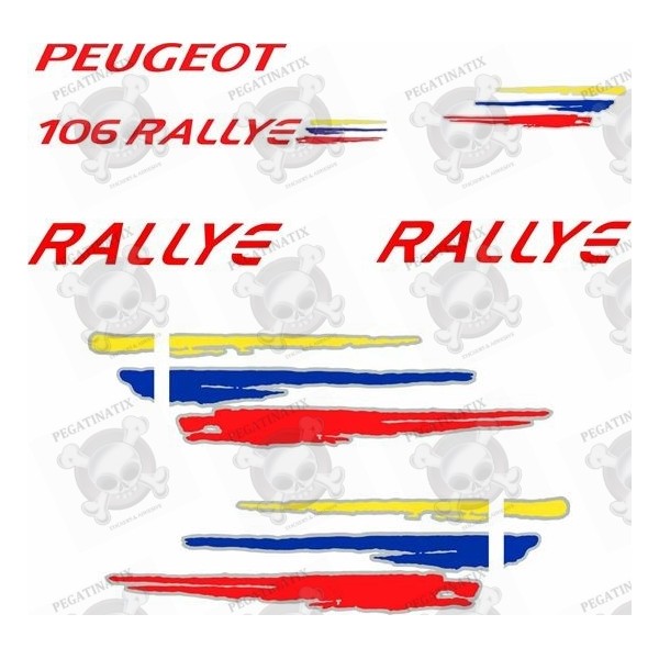 autocollant Peugeot 306 Rallye